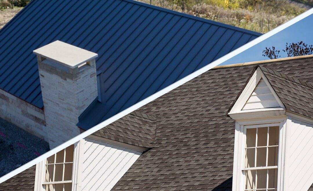 Metal vs. Asphalt Shingle Roof Cleaning: Key Differences and Best Practices