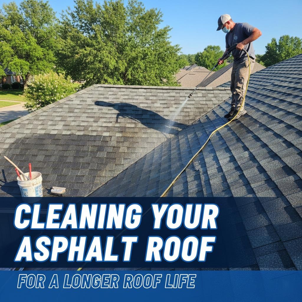 Cleaning Your Asphalt Roof to Get a Longer Roof Life