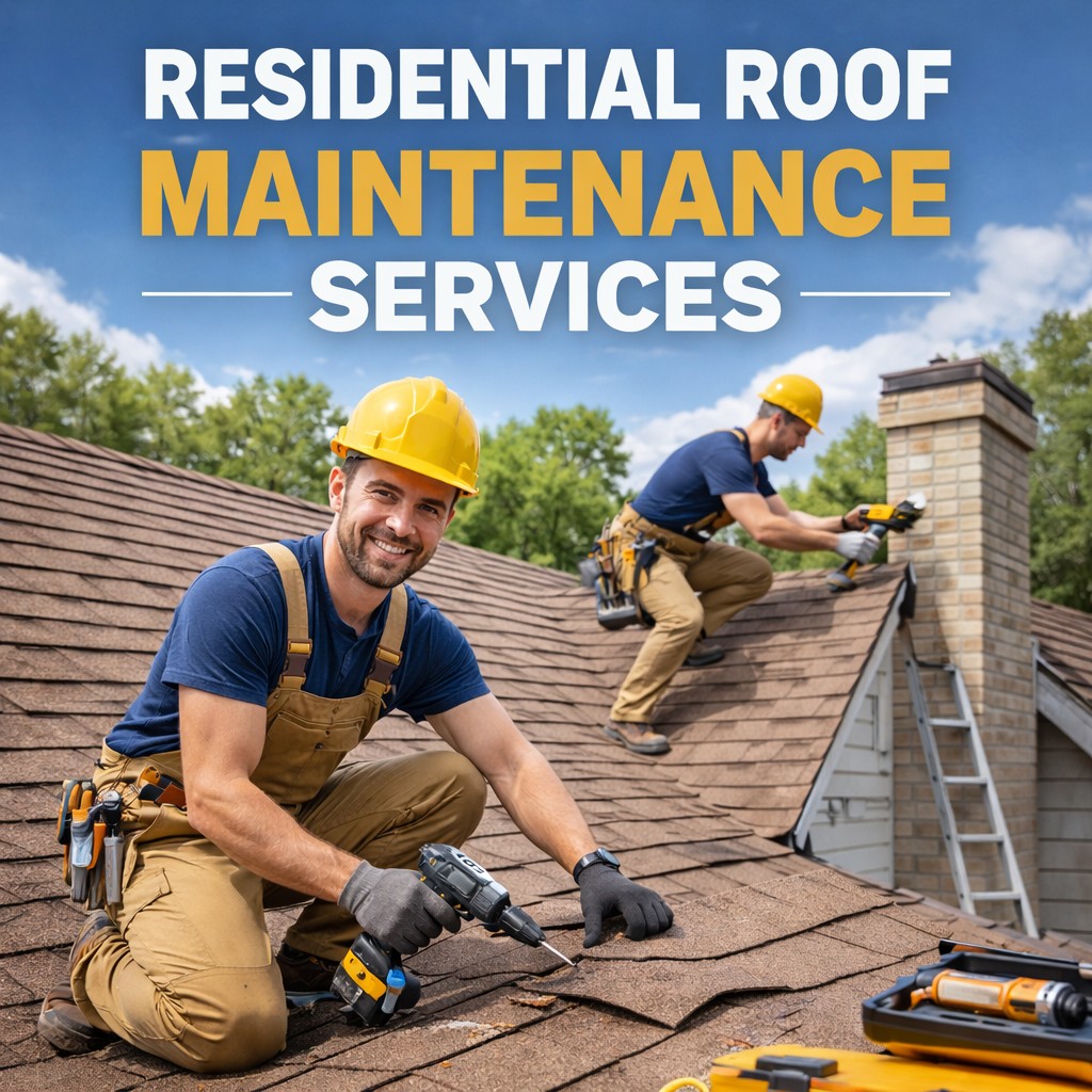 Residential Roof Maintenance Services