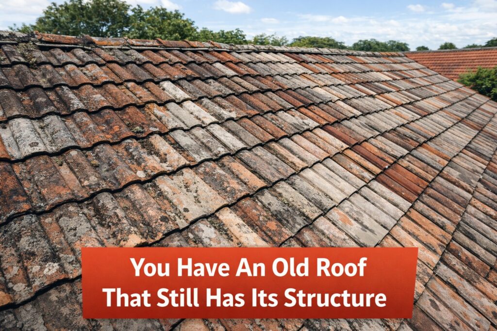 You Have An Old Roof That Still Has Its Structure