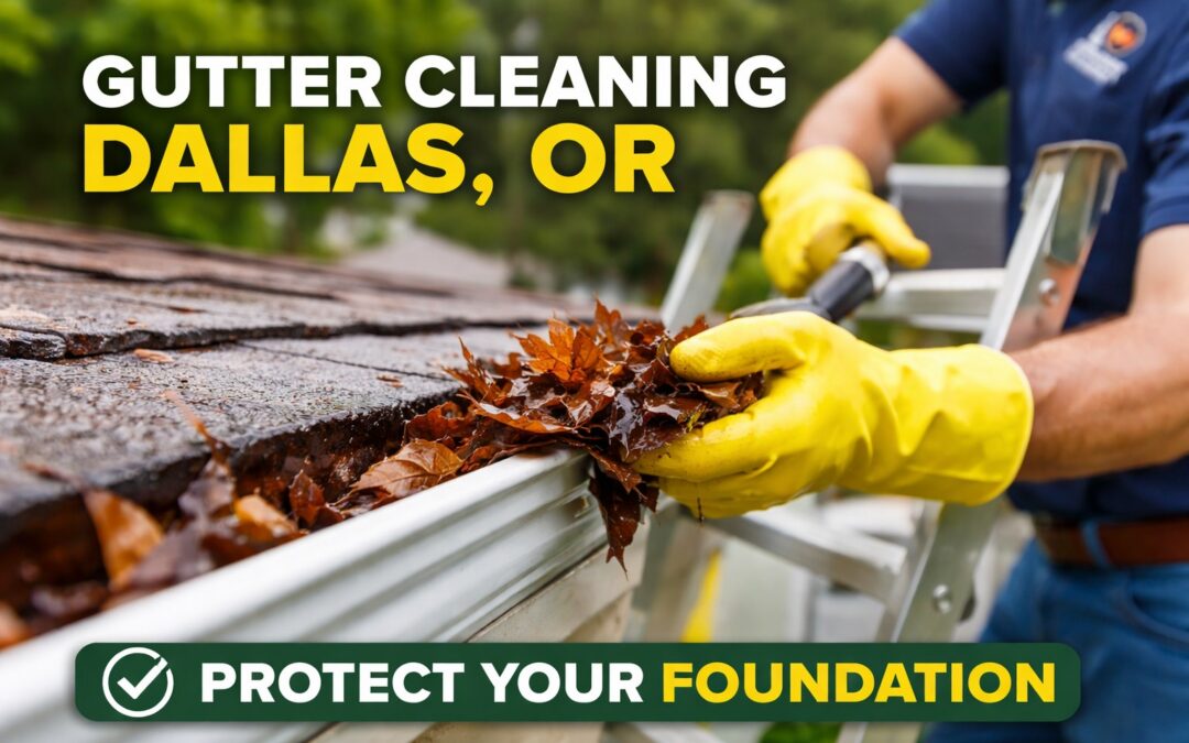 Gutter Cleaning Dallas, OR: Preventing Foundation Damage