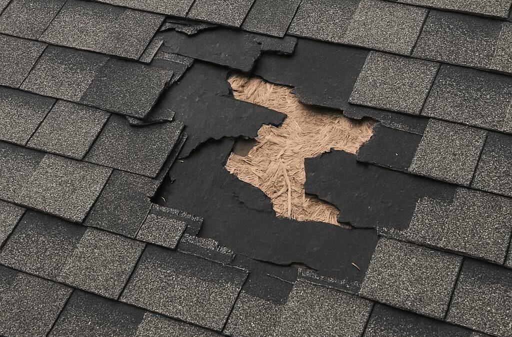 Missing or Damaged Shingles